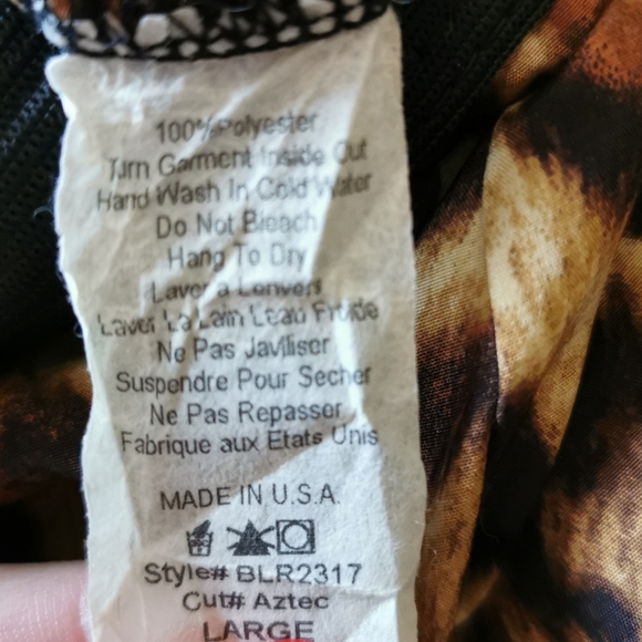 Buffalo animal print size large pants - Picture 7 of 8